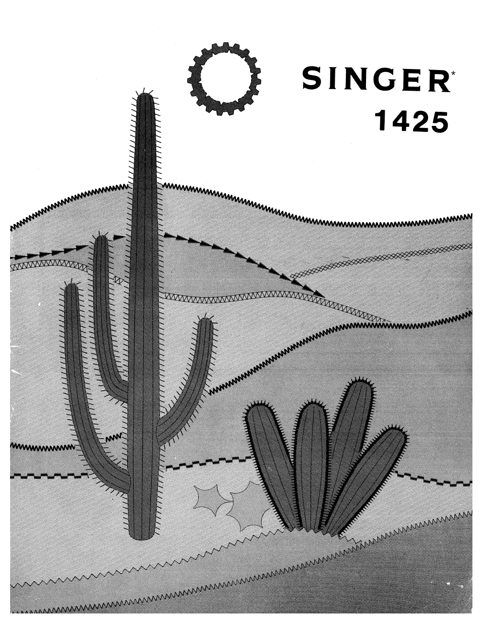 SINGER 1425 User Manual | 90 pages
