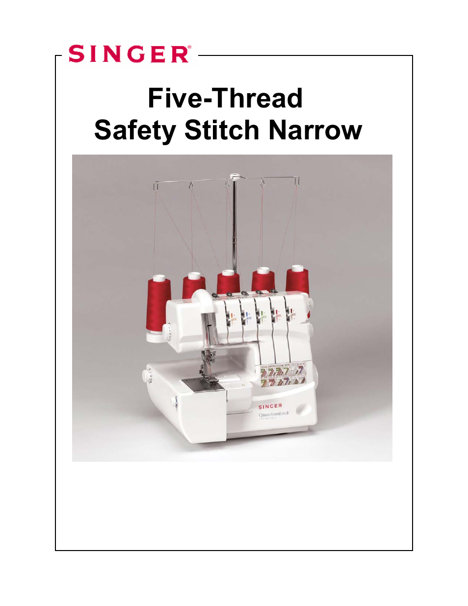 10_5_safe_narrow, Five-thread safety stitch narrow | SINGER 14T967DC-WORKBOOK QUANTUMLOCK User Manual | Page 159 / 230