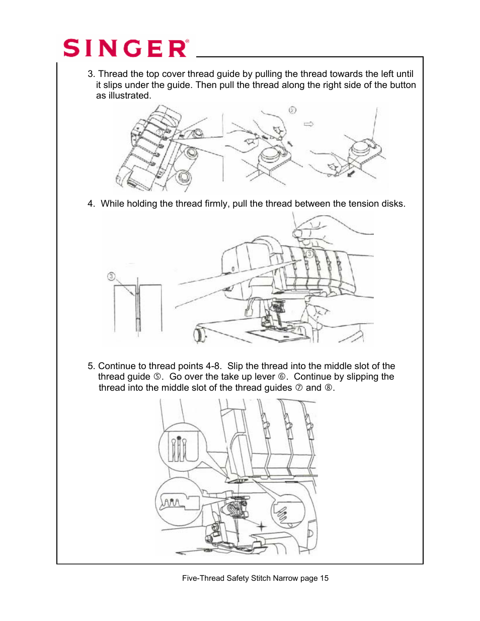SINGER 14T967DC-WORKBOOK QUANTUMLOCK User Manual | Page 174 / 230