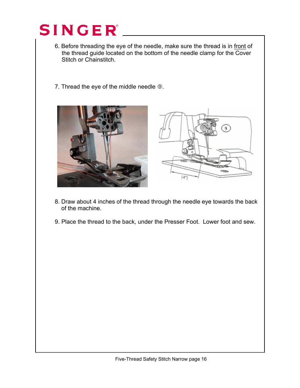 SINGER 14T967DC-WORKBOOK QUANTUMLOCK User Manual | Page 175 / 230