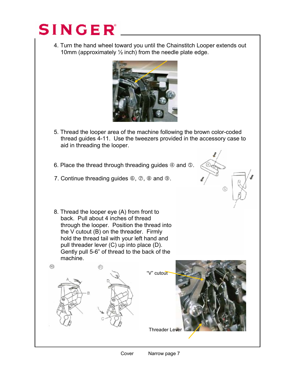 SINGER 14T967DC-WORKBOOK QUANTUMLOCK User Manual | Page 184 / 230