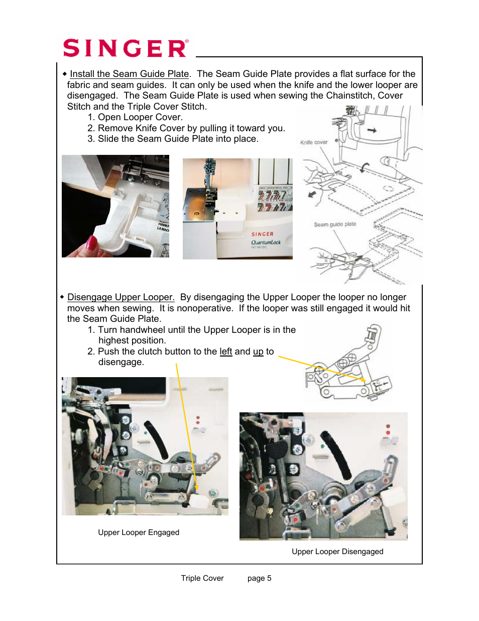 SINGER 14T967DC-WORKBOOK QUANTUMLOCK User Manual | Page 207 / 230