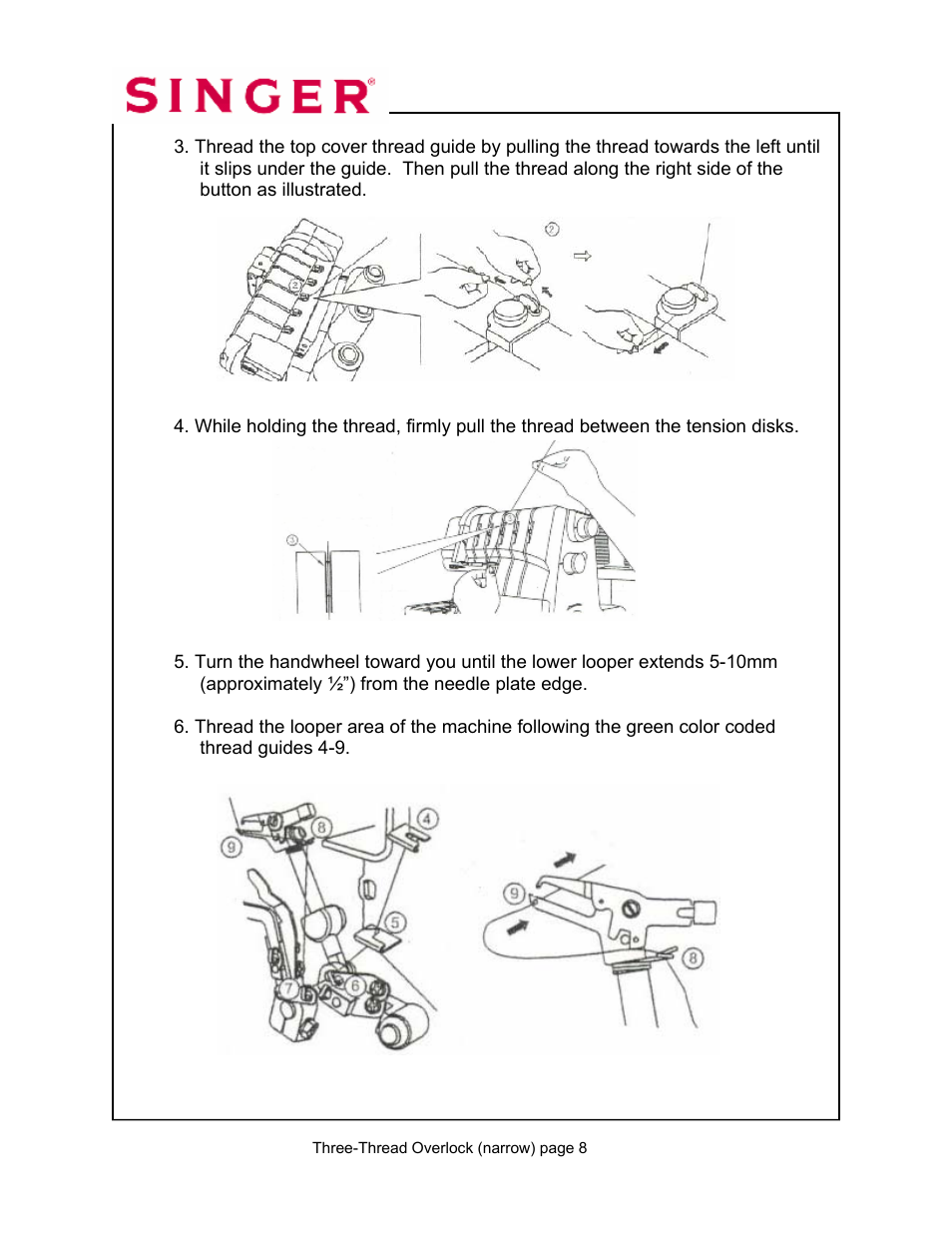 SINGER 14T967DC-WORKBOOK QUANTUMLOCK User Manual | Page 55 / 230