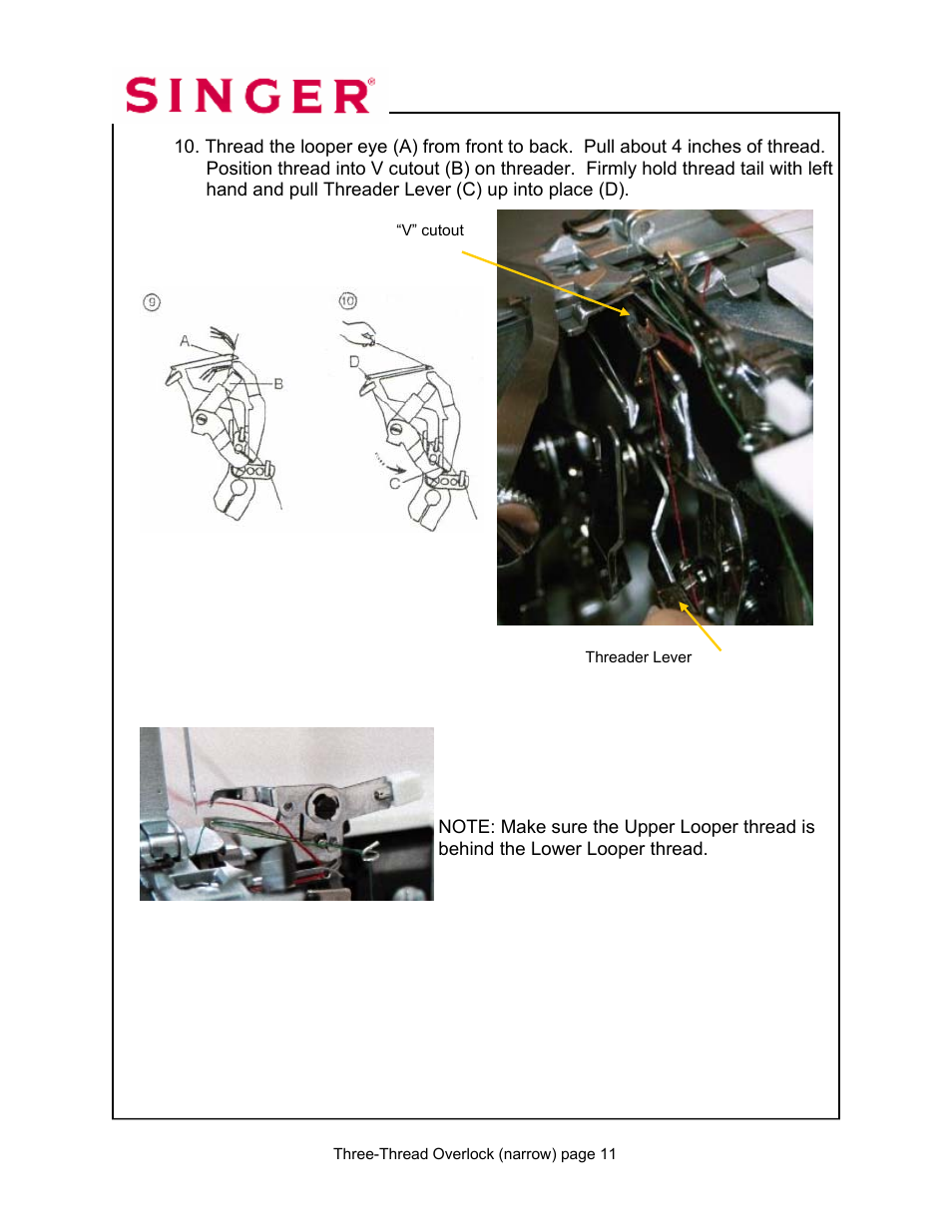 SINGER 14T967DC-WORKBOOK QUANTUMLOCK User Manual | Page 58 / 230