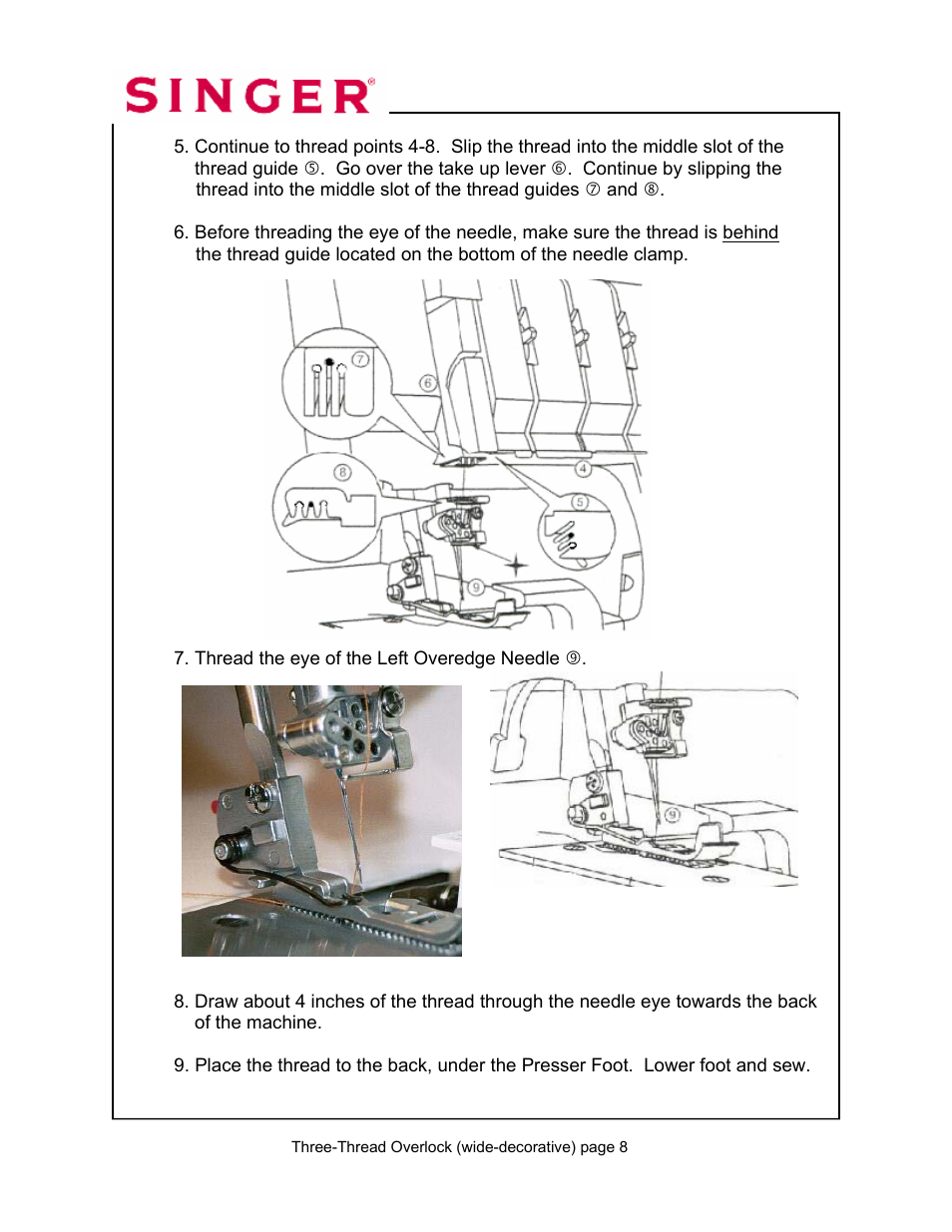SINGER 14T967DC-WORKBOOK QUANTUMLOCK User Manual | Page 74 / 230