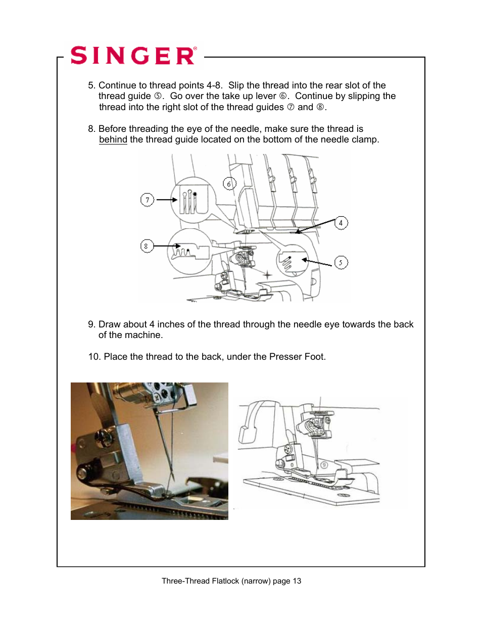 SINGER 14T967DC-WORKBOOK QUANTUMLOCK User Manual | Page 89 / 230