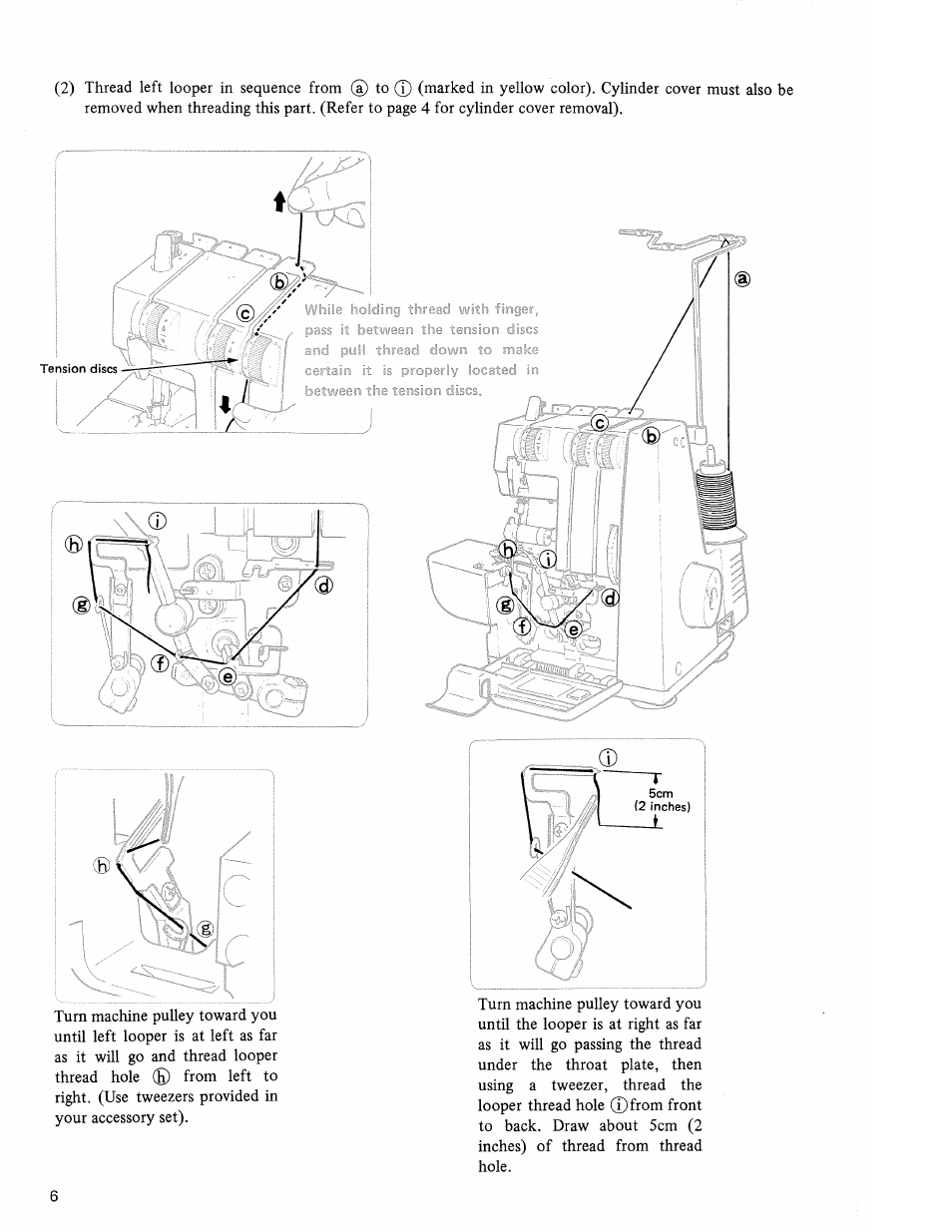SINGER 14U32A Ultralock User Manual | Page 8 / 24