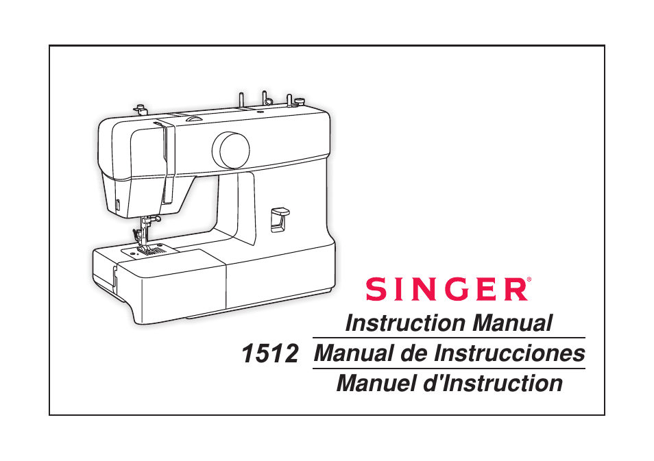 SINGER 1512 PROMISE II Instruction Manual User Manual | 59 pages