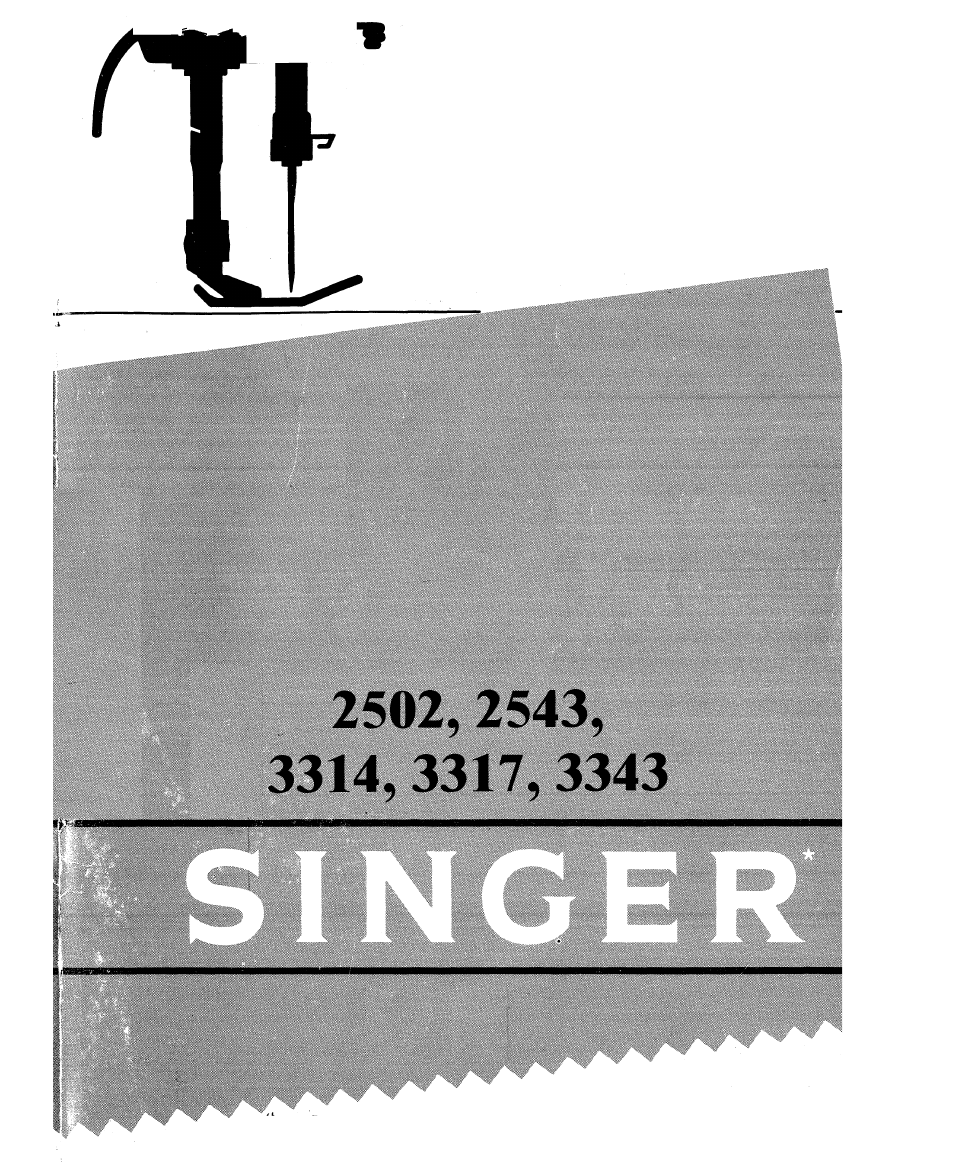 SINGER 2543 User Manual | 72 pages