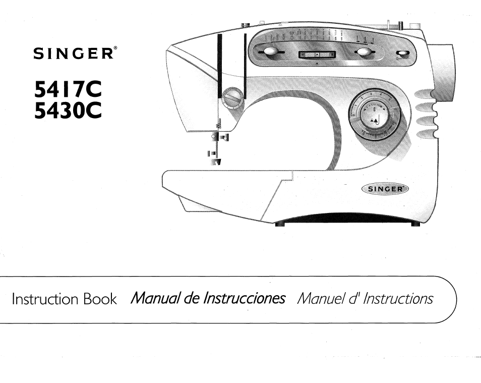 SINGER 5430 User Manual | 108 pages