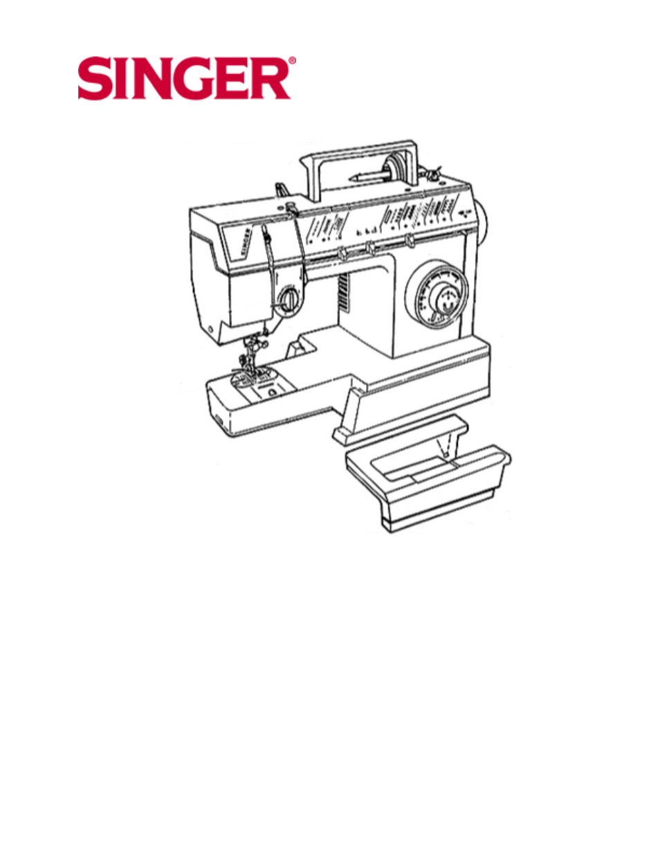 SINGER 7025 User Manual | 47 pages