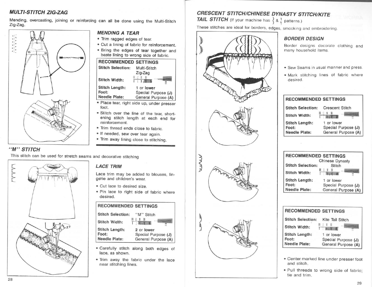 Multi-stitch zig-zag | SINGER 9124 User Manual | Page 16 / 25