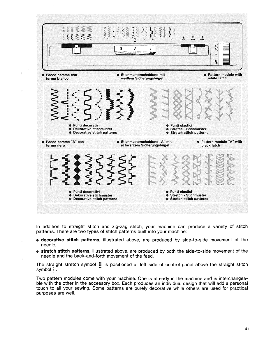 Üjpj ié | SINGER 8234 User Manual | Page 43 / 76