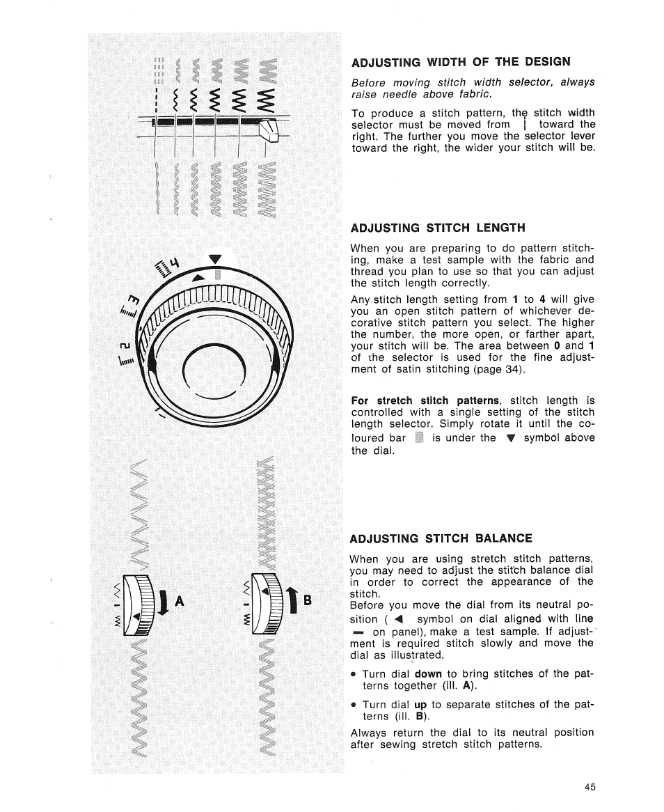 SINGER 8234 User Manual | Page 47 / 76