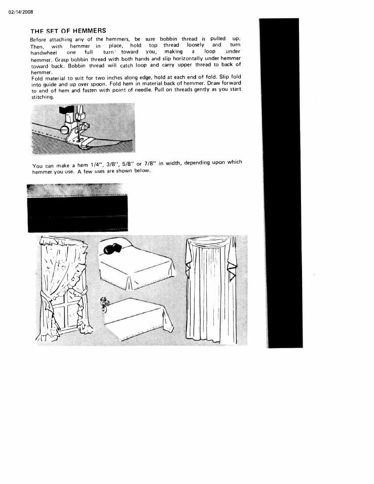SINGER W106 User Manual | Page 39 / 44