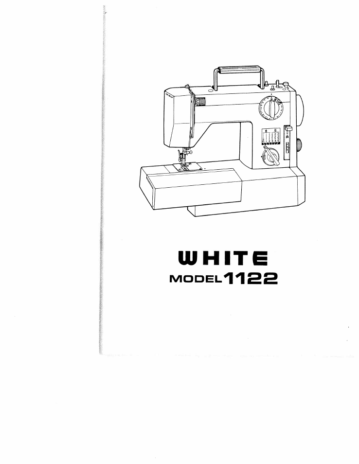 SINGER W1122 User Manual | 50 pages