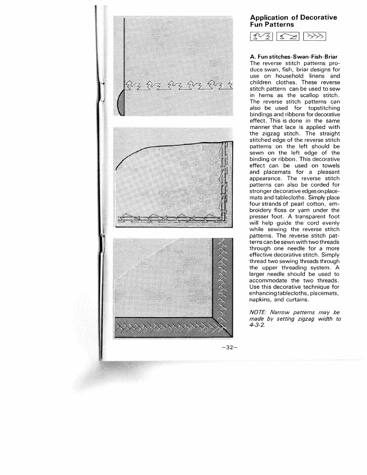 Application of decorative fun patterns | SINGER W1122 User Manual | Page 35 / 50