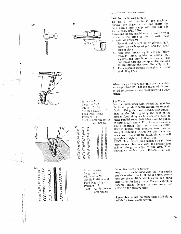 SINGER W1213 User Manual | Page 34 / 44