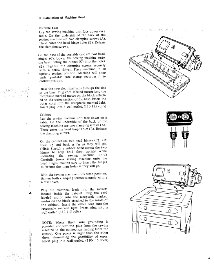 SINGER W1213 User Manual | Page 6 / 44
