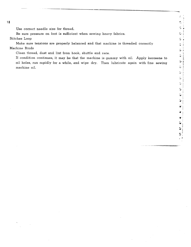 SINGER W1317 User Manual | Page 20 / 21