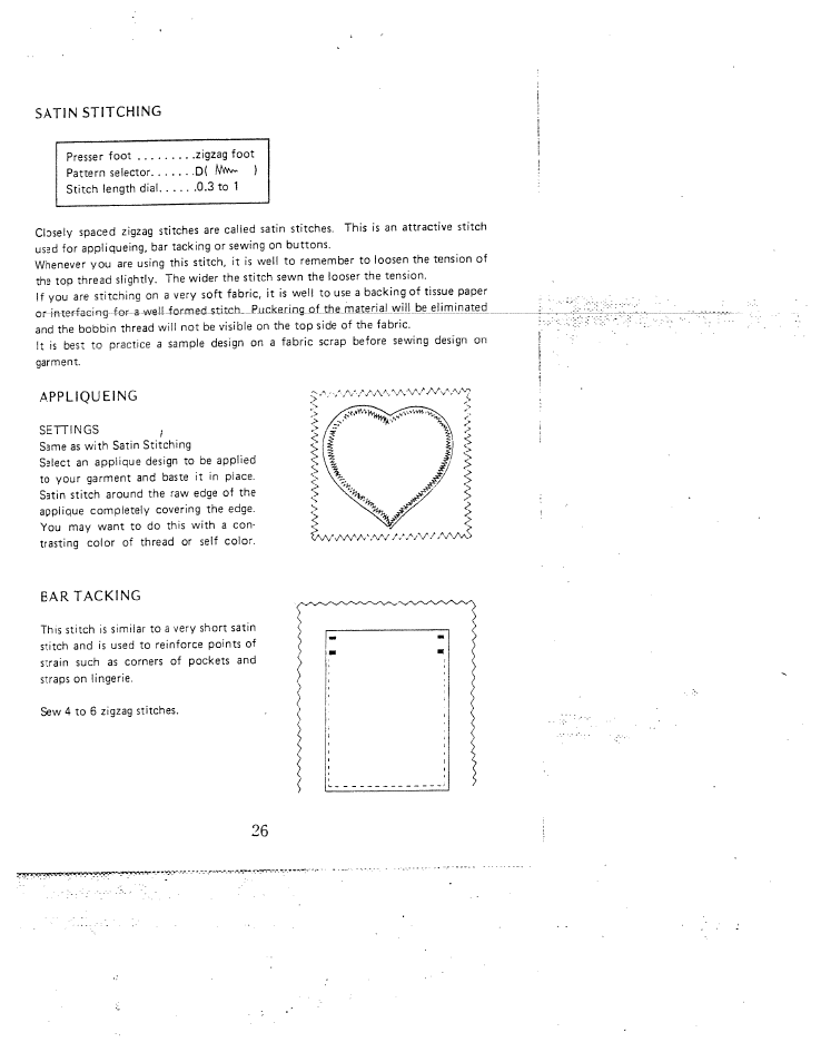 SINGER W1407 User Manual | Page 28 / 40