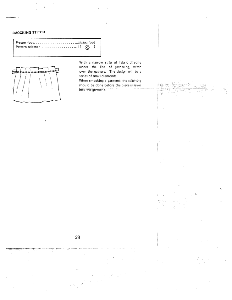 SINGER W1407 User Manual | Page 30 / 40