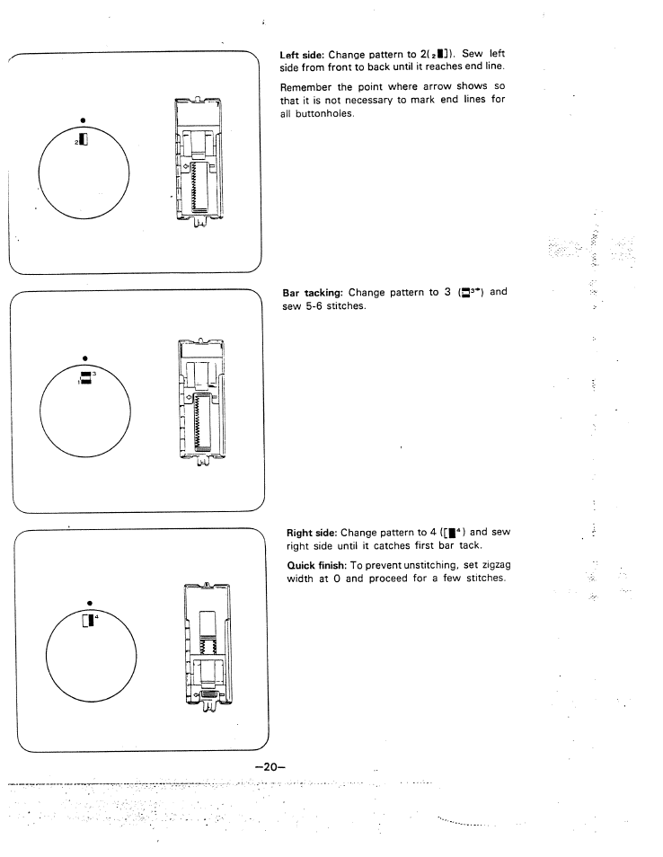 SINGER W1810 User Manual | Page 25 / 47