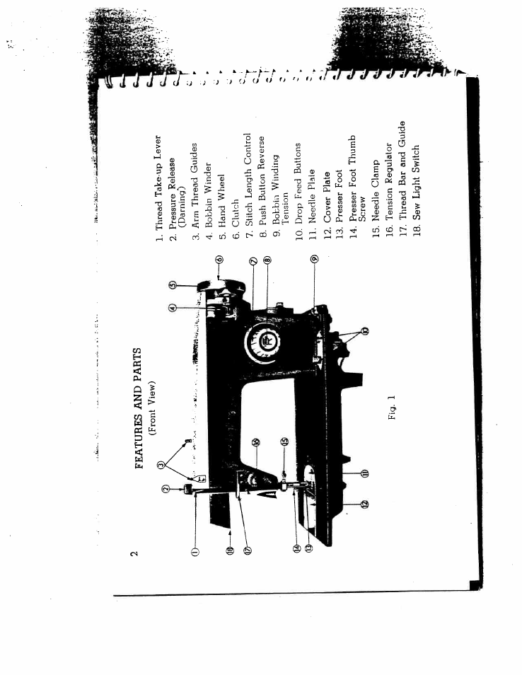 SINGER W164 User Manual | Page 4 / 41