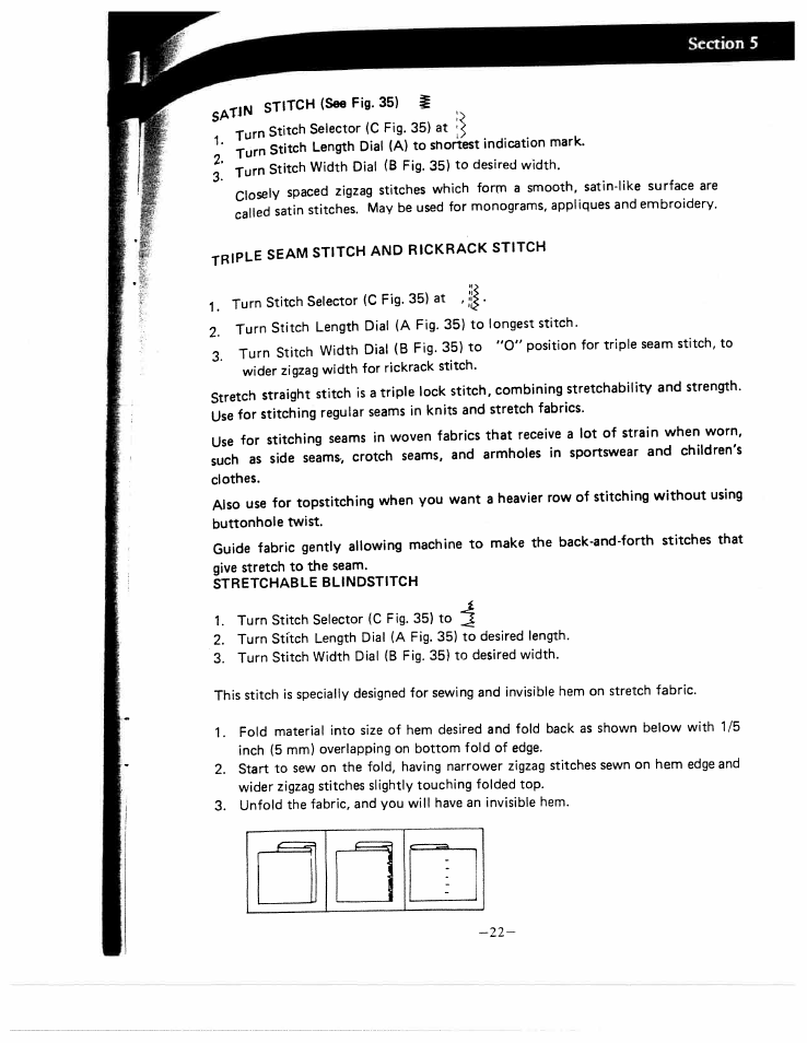 SINGER W1640 User Manual | Page 25 / 34