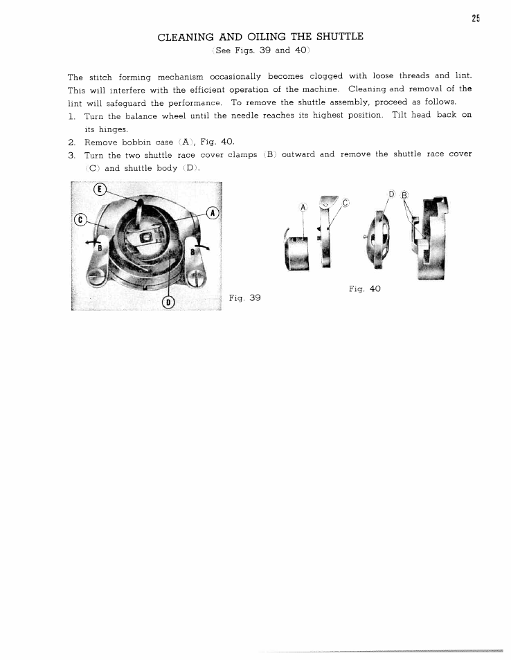 Cleaning and oiling the shuttle, Cleaning and oiling shuttle | SINGER W1762 User Manual | Page 27 / 39