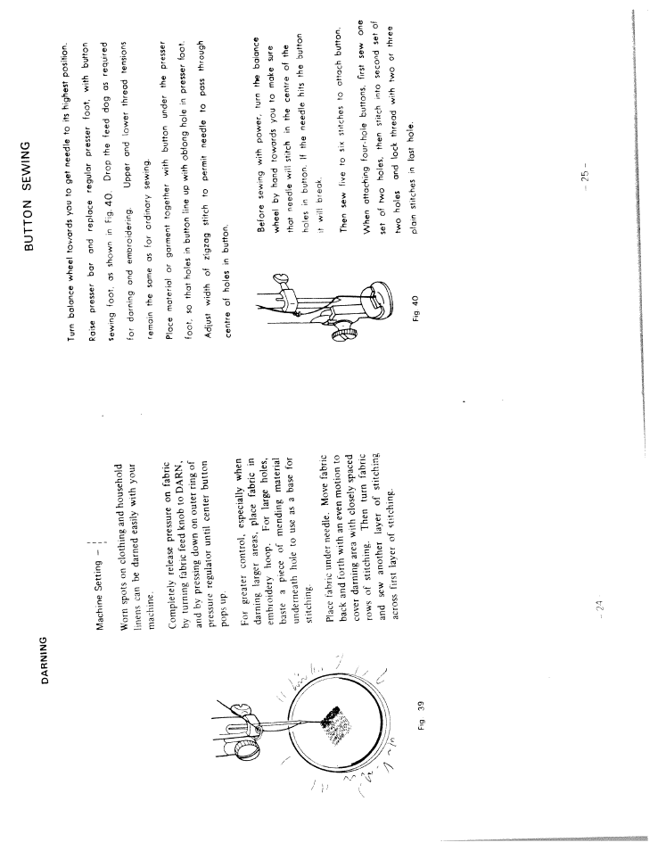 SINGER W217 User Manual | Page 15 / 17