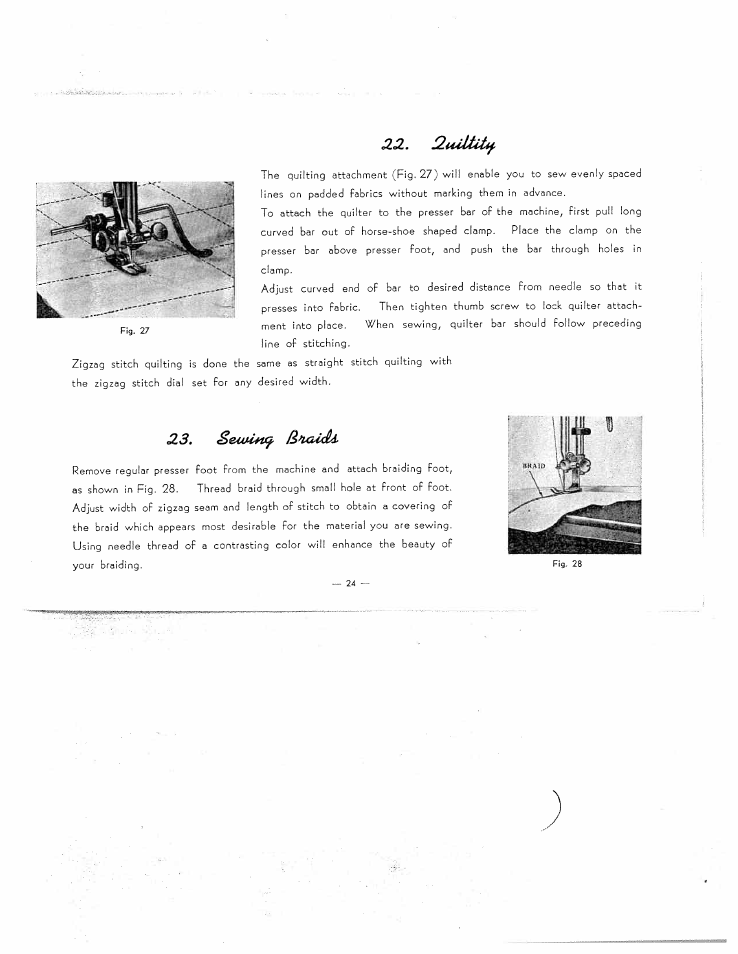 SINGER W3051 User Manual | Page 25 / 28