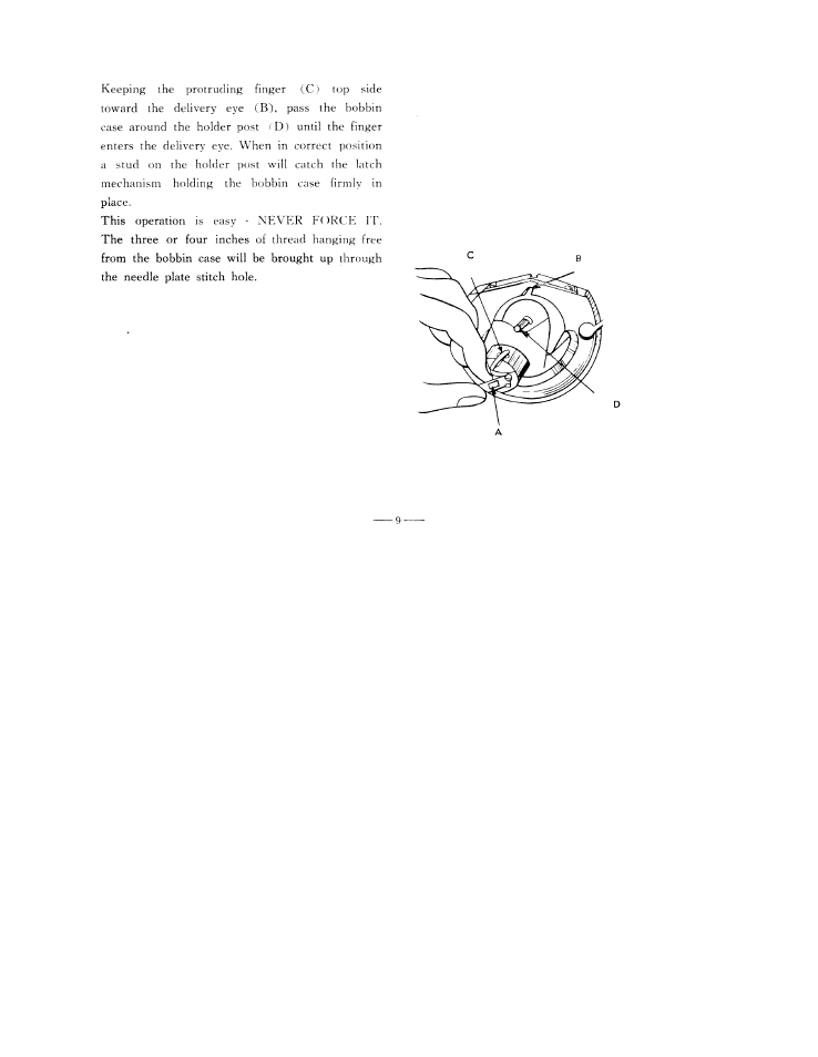 SINGER W3851 User Manual | Page 12 / 35