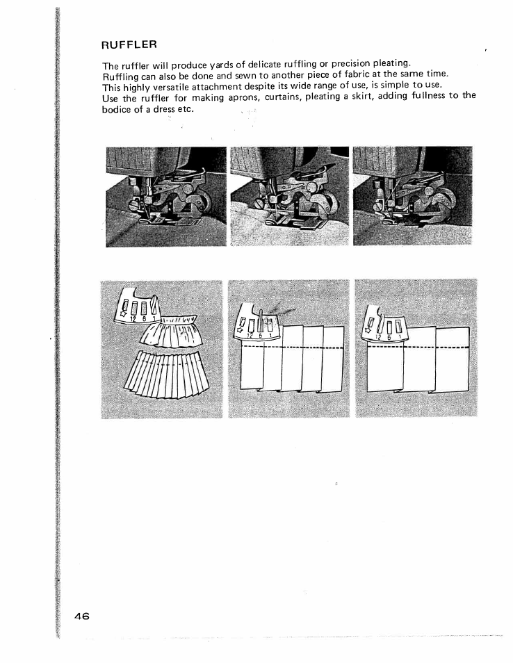 Rüffler | SINGER W426 User Manual | Page 45 / 48