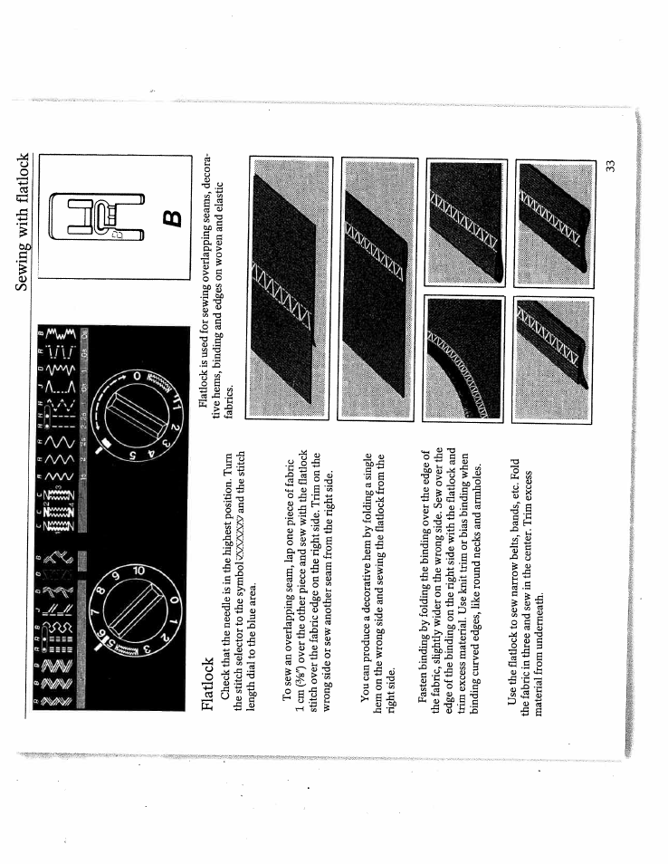 SINGER W4910 Euroflair User Manual | Page 35 / 52