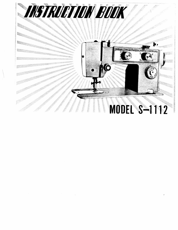 SINGER WS1112 User Manual | 28 pages