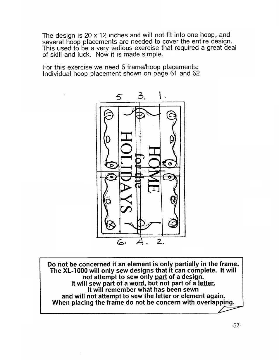 SINGER XL1000-WORKBOOK Quantum User Manual | Page 60 / 68