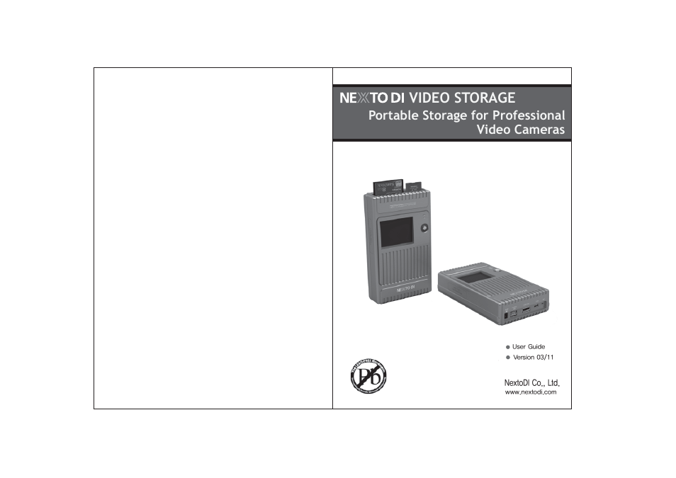 NextoDI NVS1501 User Manual | 33 pages
