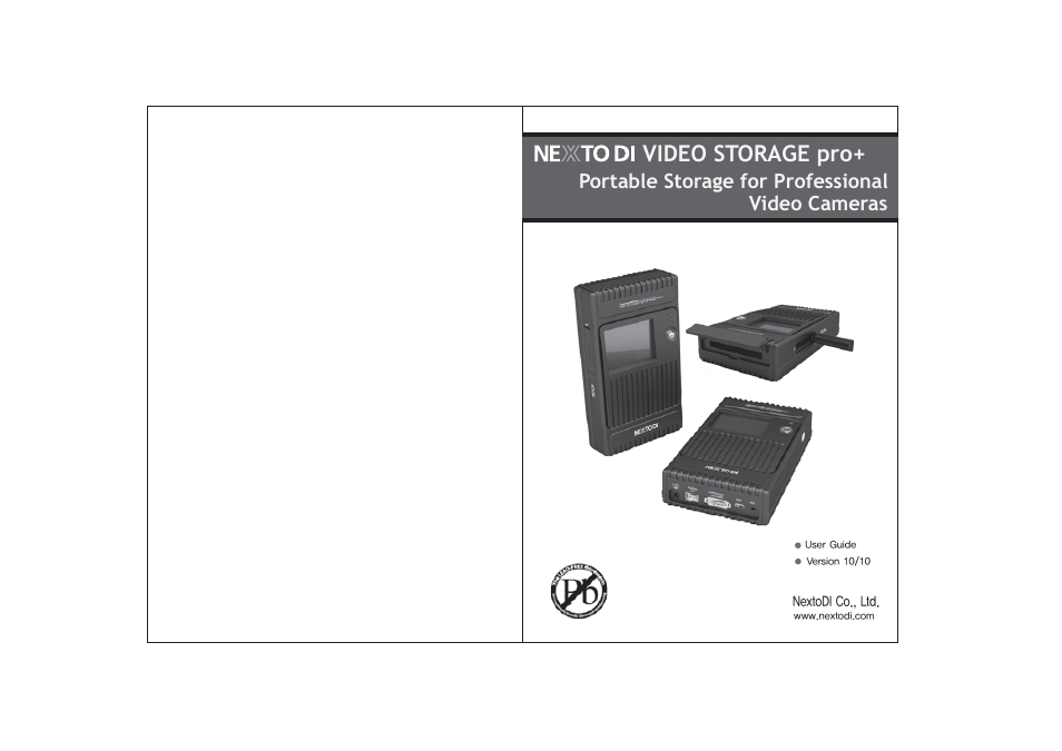 NextoDI NVS2525 User Manual | 32 pages
