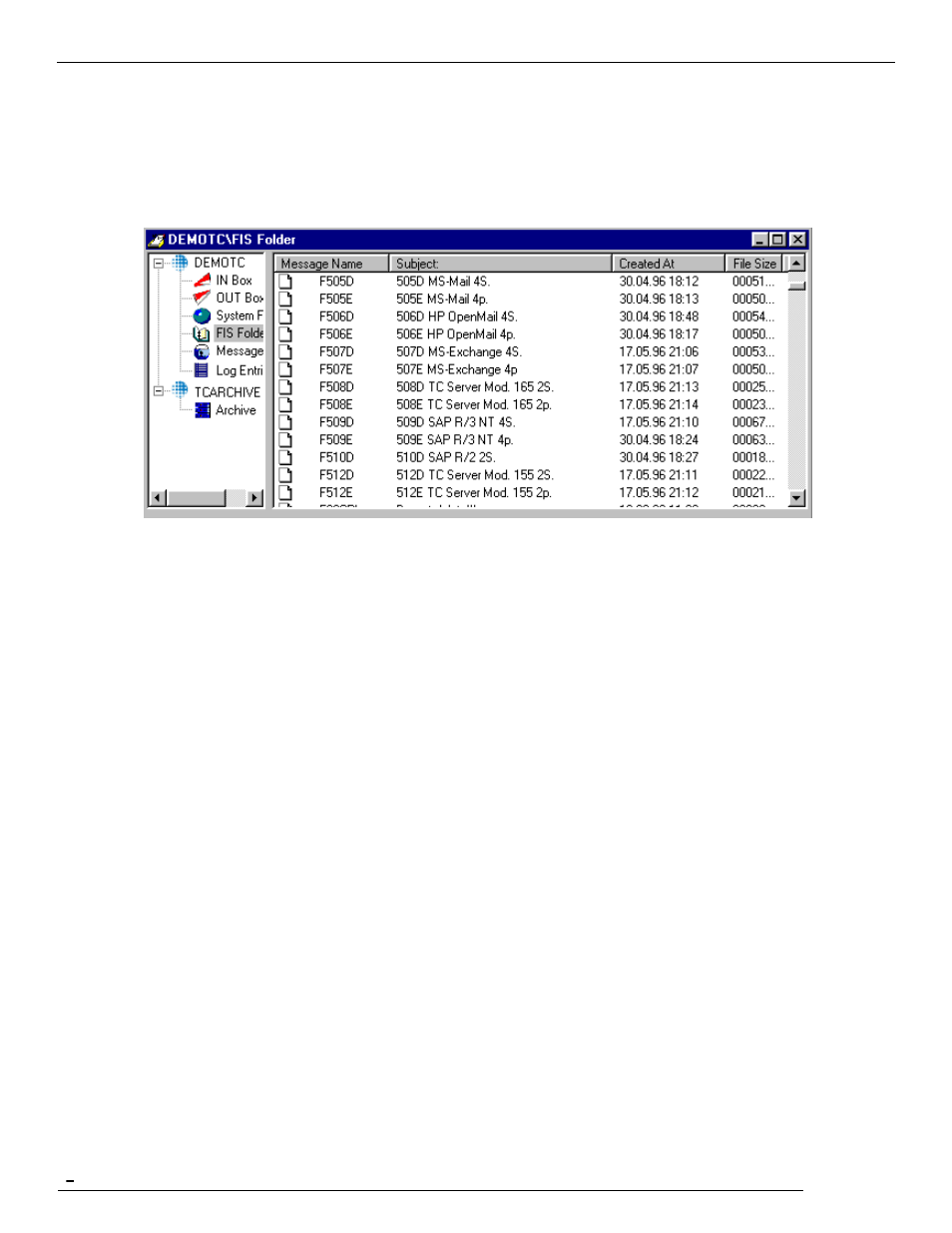6 fis folder, 7 private folders | Kofax Communication Server 9.1.1 User Manual | Page 84 / 114