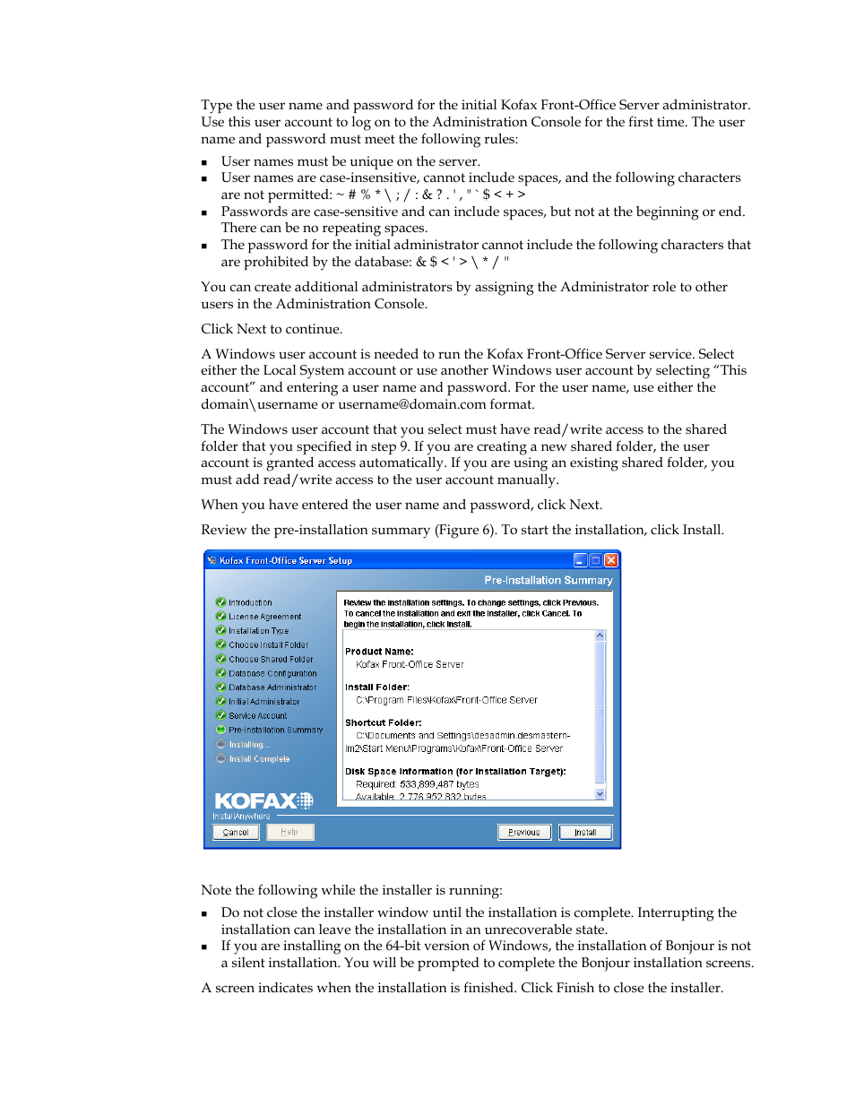 Kofax Front-Office Server 3.0 User Manual | Page 31 / 46