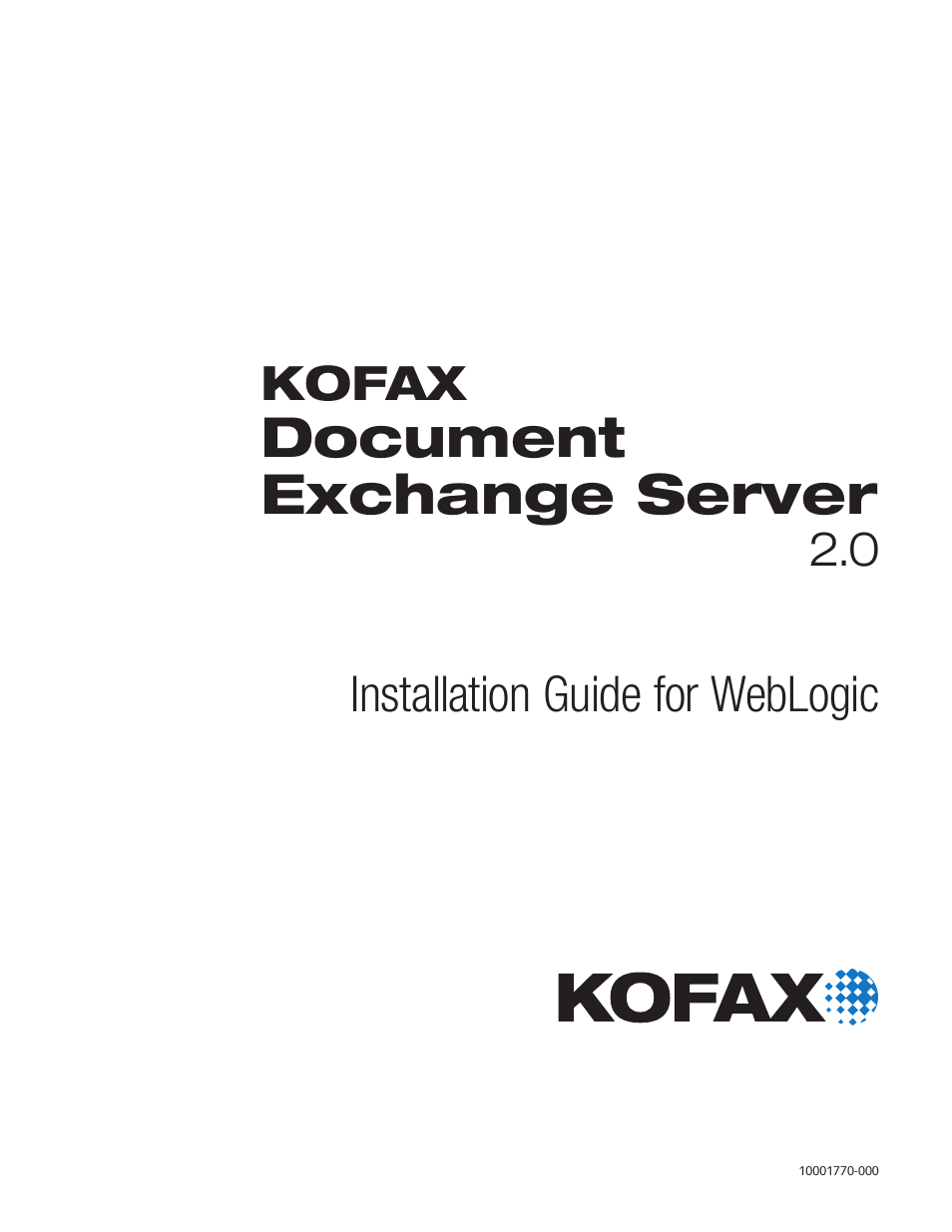 Kofax Document Exchange Server 2.5 User Manual | 44 pages