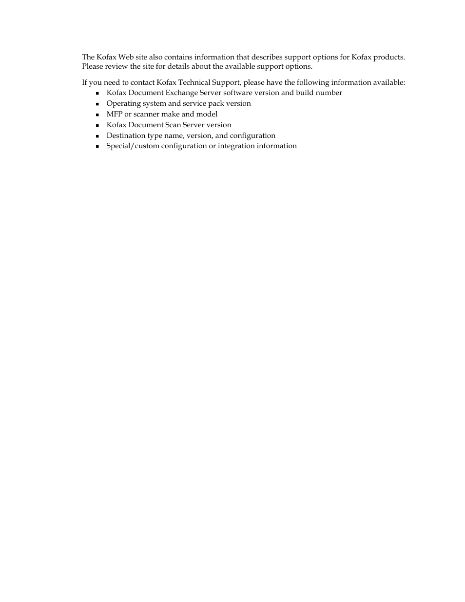 Kofax Document Exchange Server 2.5 User Manual | Page 24 / 24
