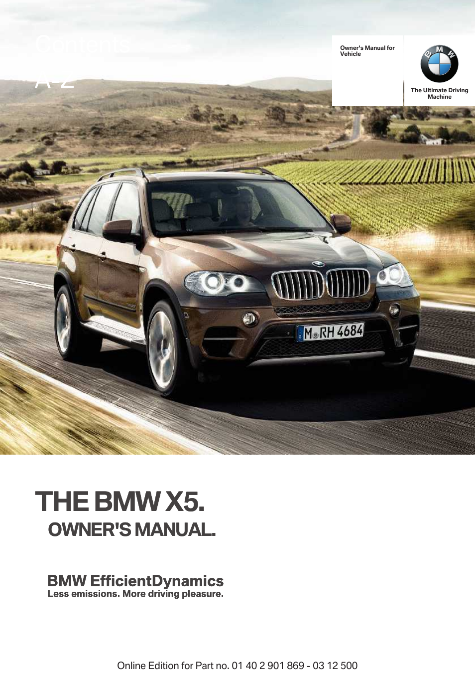 BMW 2013 X5 User Manual | 339 pages