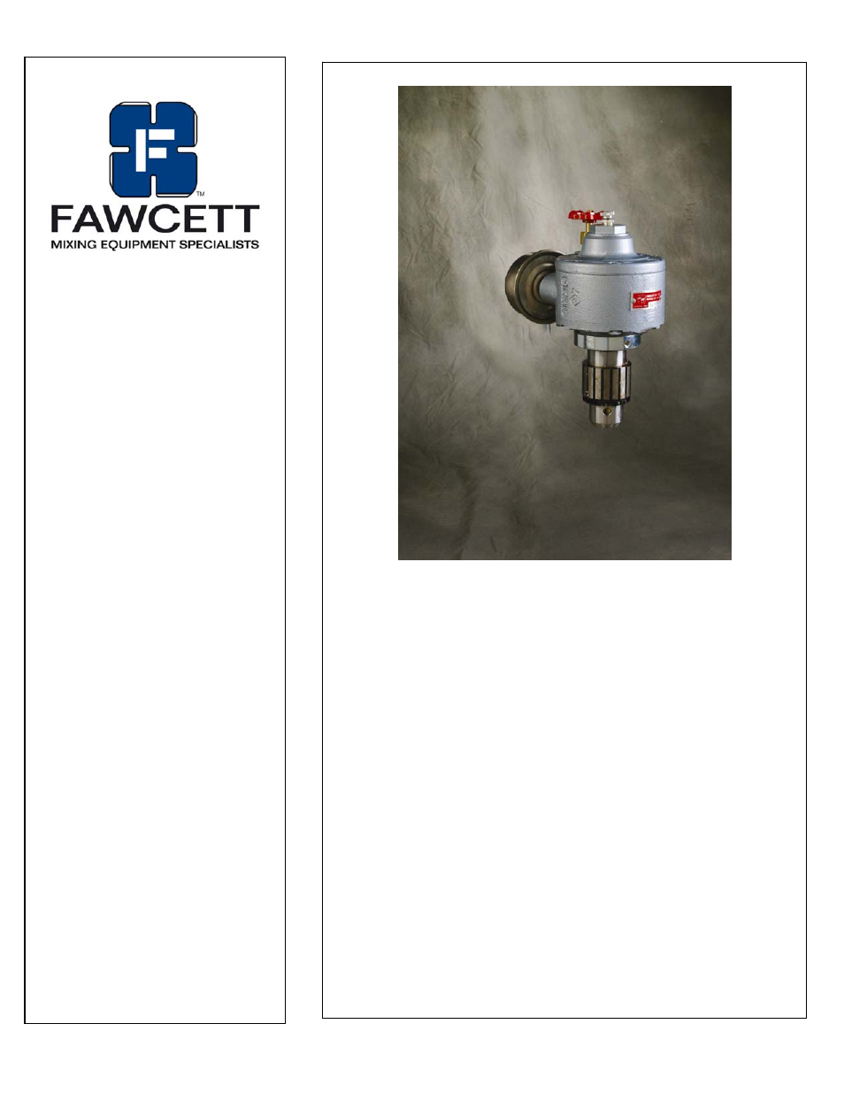 Fawcett 103 Series Powerhead User Manual | 9 pages