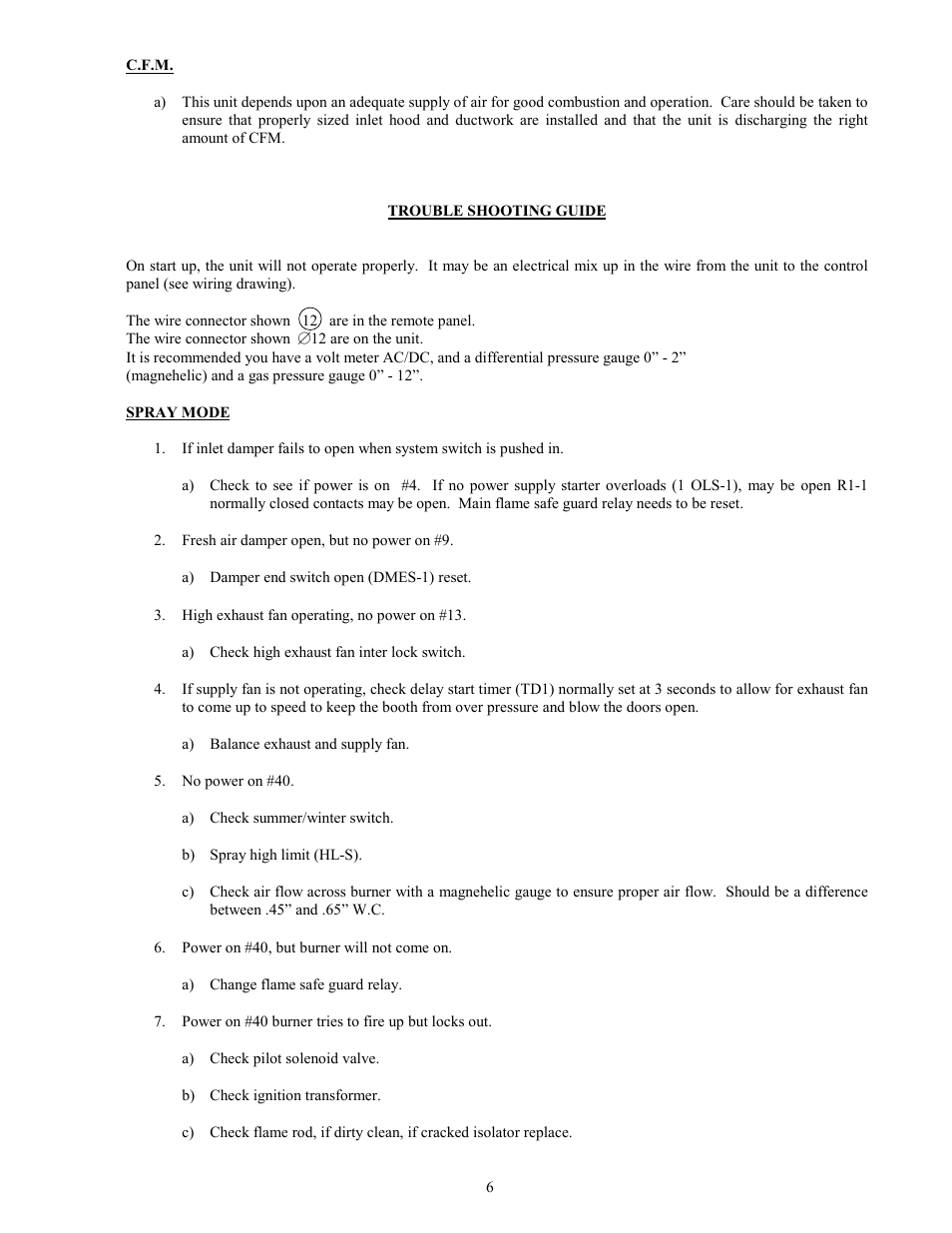 Troubleshooting guide | I.C.E. 3 OSDs User Manual | Page 7 / 26