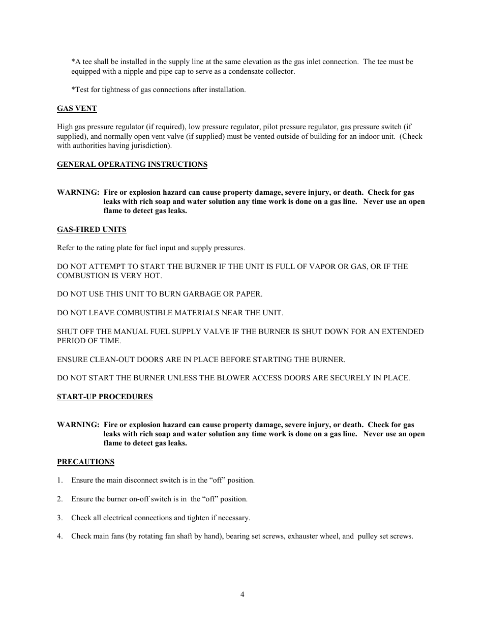 General operating instructions | I.C.E. GIDM-325 User Manual | Page 5 / 29
