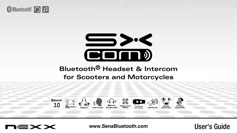 NEXX Helmets SX.COM User Manual | 162 pages