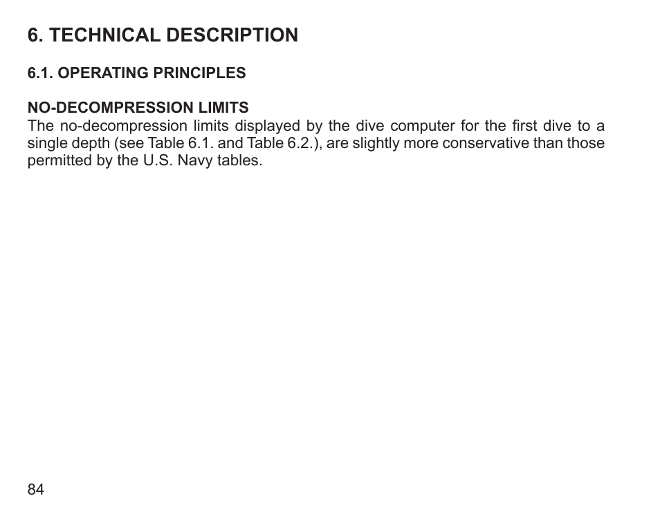 Technical description, Operating principles | SUUNTO Zoop User Manual | Page 86 / 108