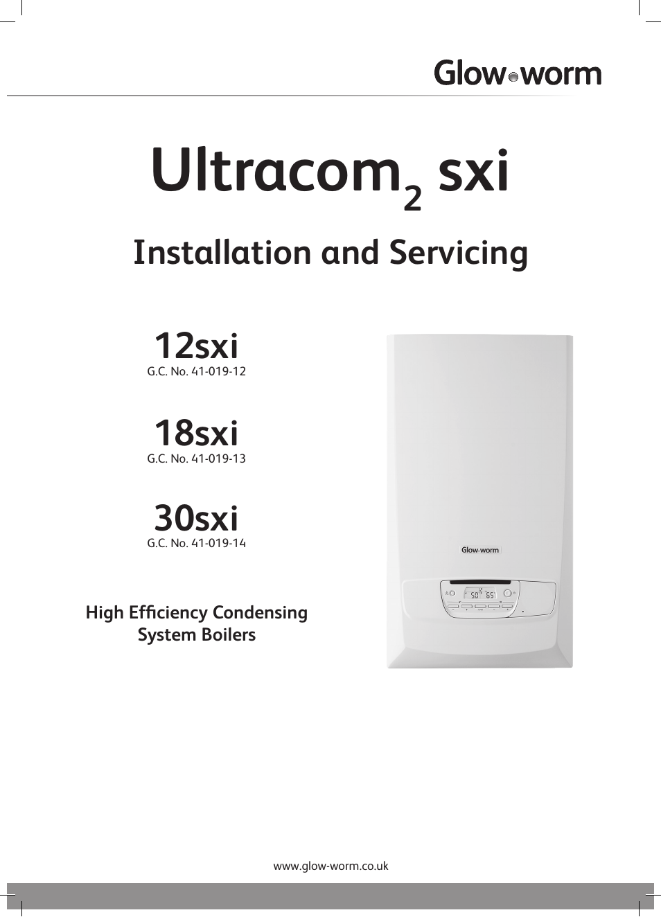 Glow-worm Ultracom2 sxi User Manual | 60 pages